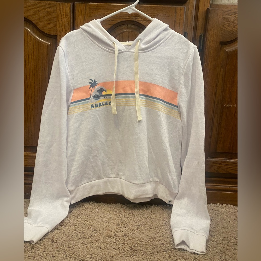 Hurley Women’s Crop Hoodie Size Small